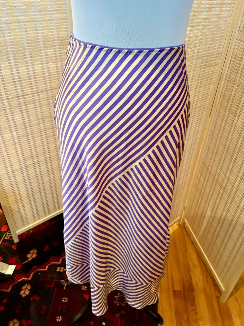 Mango Midi Satin Skirt - s - Never Worn